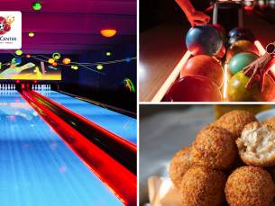 2 uur bowlen (2 tot 20 pers.) + bittergarnituur bij Sourcy Center