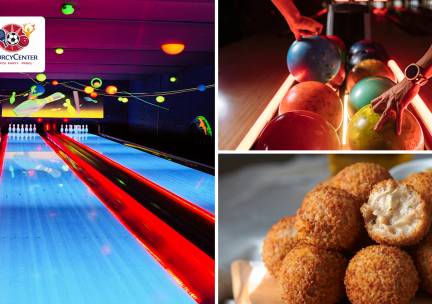 2 uur bowlen (2 tot 20 pers.) + bittergarnituur bij Sourcy Center