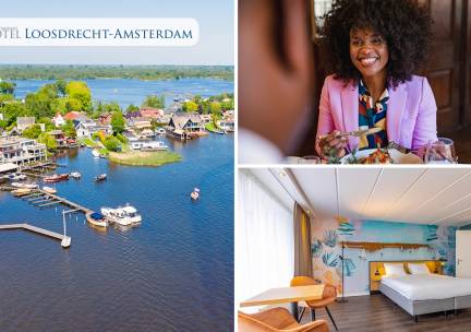 Overnachting(en) voor 2 + ontbijt + shared dining-proeverij in Loosdrecht