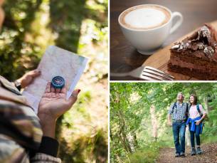 Interactieve puzzeltocht (1,5 tot 2 uur)+ koffie/thee/cappuccino/fris + gebak