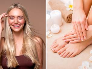 Kappersbehandeling of manicure- of pedicurebehandeling naar keuze