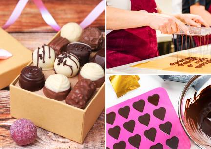 Winterse workshop bonbons maken (2,5 uur)