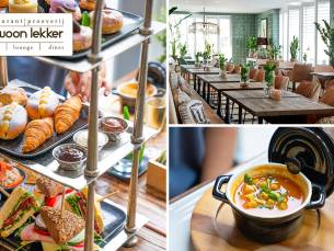 High tea + bubbels + dessert bij Gewoon Lekker
