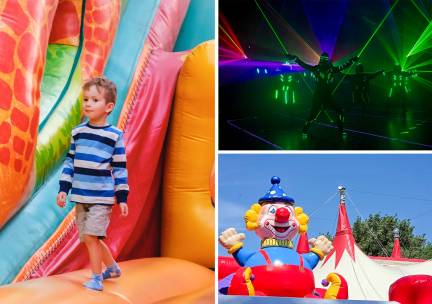 Entree Kids Fun Park op het strand van Scheveningen