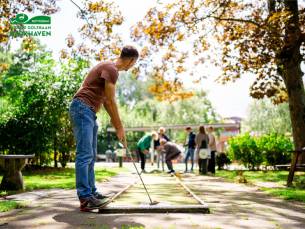 Entree Midgetgolf Parkhaven in Rotterdam
