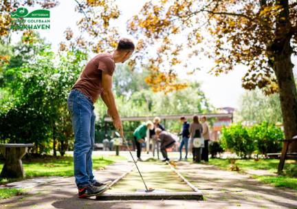 Entree Midgetgolf Parkhaven in Rotterdam