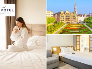 Overnachting(en) voor 2 + ontbijt + parkeren in Brussel