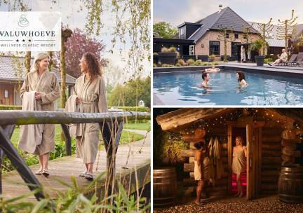 Dag- of avondentree bij Wellnessresort Zwaluwhoeve