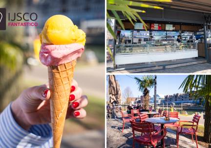 10 bollen schepijs bij IJsco Fantastico