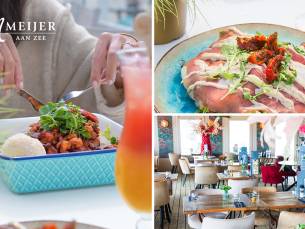 3-gangen seizoensdiner bij Meijer aan Zee