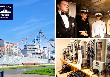 Entree Museumschip Mercuur Vlissingen