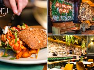 2-gangen keuzelunch bij Bar Bistro Loev in hartje Enschede