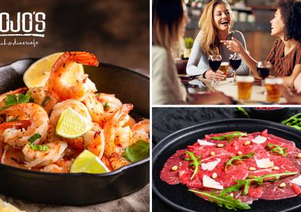 3-gangen keuzediner + mandje brood bij Restaurant Bojo's