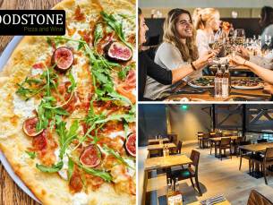 2-gangen keuzelunch bij WOODSTONE Pizza and Wine in Alphen aan den Rijn