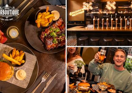 3-gangendiner Ã  la carte bij Bierboutique in hartje Rotterdam