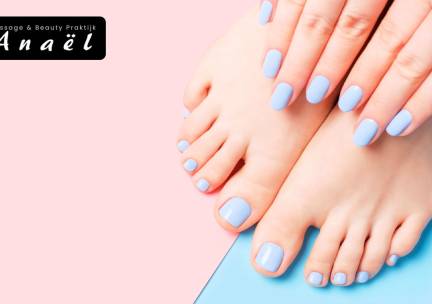 Manicure- of pedicurebehandeling + evt. BIAB, gellak of nagellak