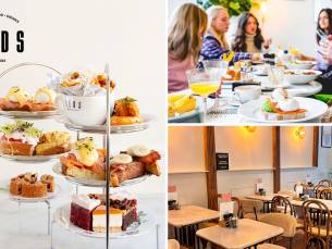 High tea, shared brunch of ontbijt bij Teds