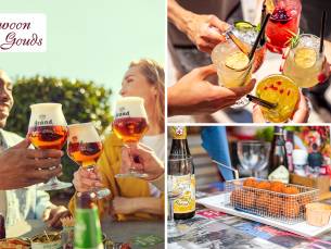 Goudse borrelplank + drankje of 2 cocktails naar keuze bij Gewoon Gouds
