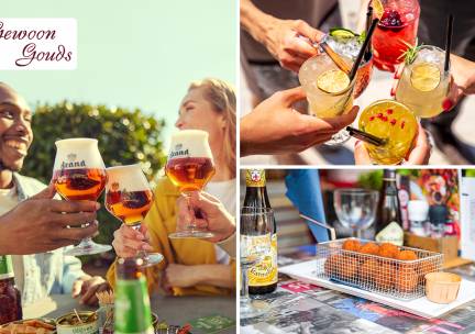 Goudse borrelplank + drankje of 2 cocktails naar keuze bij Gewoon Gouds