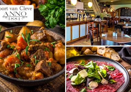 3-gangendiner à la carte in hartje Grave