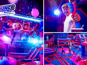 Entree Bounce Valley (2 uur) + sokken + verkoelende slush puppy
