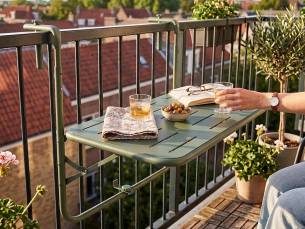 Balkontafel Met Ophangsysteem - Extra Tafelruimte Zonder Ruimteverlies! ...
