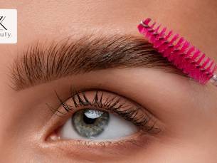 Wenkbrauw- of wimperbehandeling naar keuze