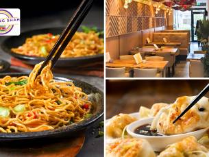 2-gangendiner of shared dining