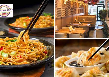 2-gangendiner of shared dining