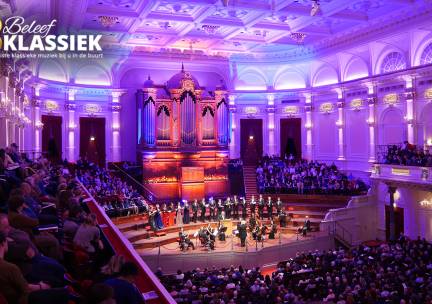 voor klassiek concert naar keuze in het Concertgebouw in Amsterdam