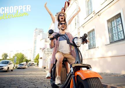 Huur e-chopper (3 uur)