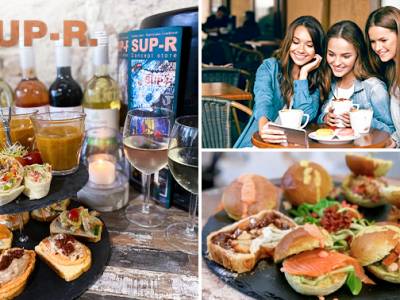 High tea of high wine bij Sup-R in hartje Delft