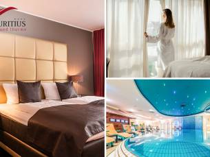 Overnachting voor 2 + ontbijt + wellness bij Mauritius Hotel & Therme in Keulen