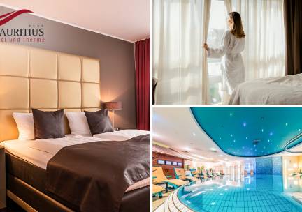 Overnachting voor 2 + ontbijt + wellness bij Mauritius Hotel & Therme in Keulen