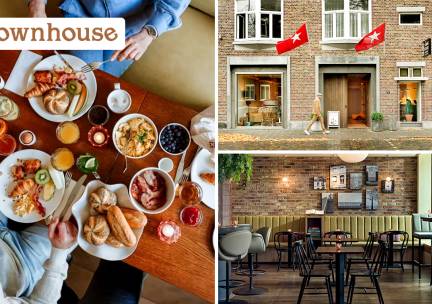 Ontbijtbuffet bij Townhouse Hotel Maastricht