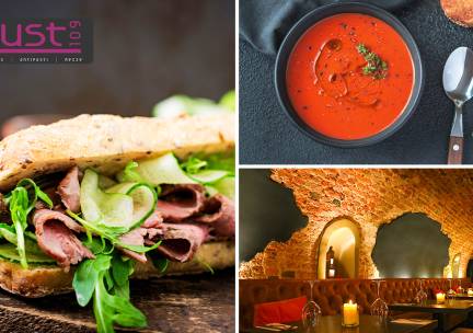 2-gangen keuzelunch bij Lust109 in hartje Utrecht