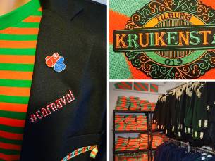 Waardebon voor carnavalsemblemen en accessoires