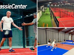 Huur padel of pickleball (1, 1,5 of 2 uur) voor max. 4 personen