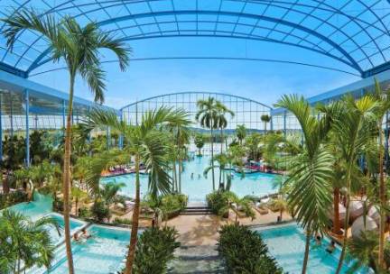 Wellnesstrip met tropisch paradijsgevoel in Duitsland