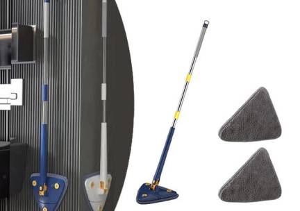 Shine Multifunctionele Driehoek Mop