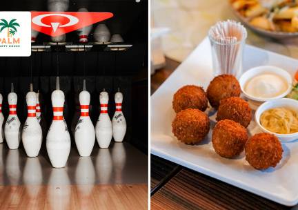 Bowlen (55 min) voor 2 tot 6 personen + 6 stuks bittergarnituur