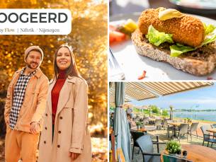 Wandel- of fietsarrangement incl. koffie/thee + gebak + 2-gangenlunch bij Hotel Hoogeerd