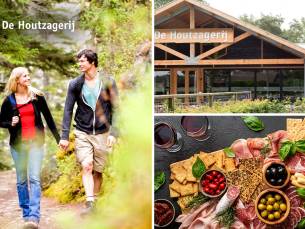 Wandelarrangement met warme drank en gebak + charcuterieplank