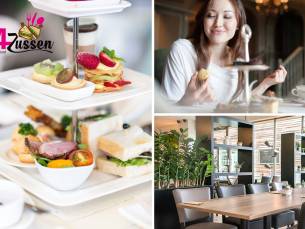 High tea + glas verse jus dâorange (1,5 uur) bij De4Zussen