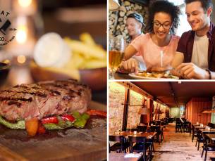 3-gangen keuzediner bij Restaurant Meat & Co