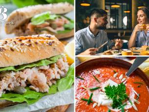 2-gangen keuzelunch bij Grand CafÃ© Aan de Beek