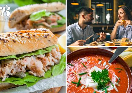 2-gangen keuzelunch bij Grand CafÃ© Aan de Beek