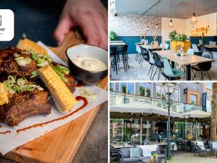 2- of 3-gangendiner Ã  la carte bij Dapper FoodcafÃ©