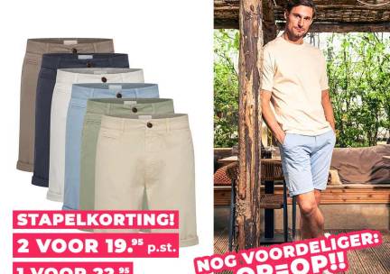 Mario Russo Chino Shorts - Luchtig En Stijlvol! ...