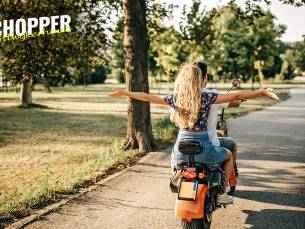 Huur e-chopper (2,5 uur) bij E-chopper Noordwijkerhout
